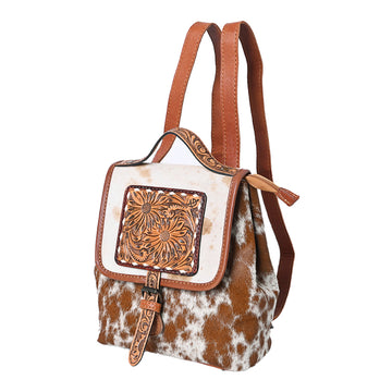 American Darling Backpack Hand Tooled Genuine Leather Western Women Bag | for Laptop School Purse Travel